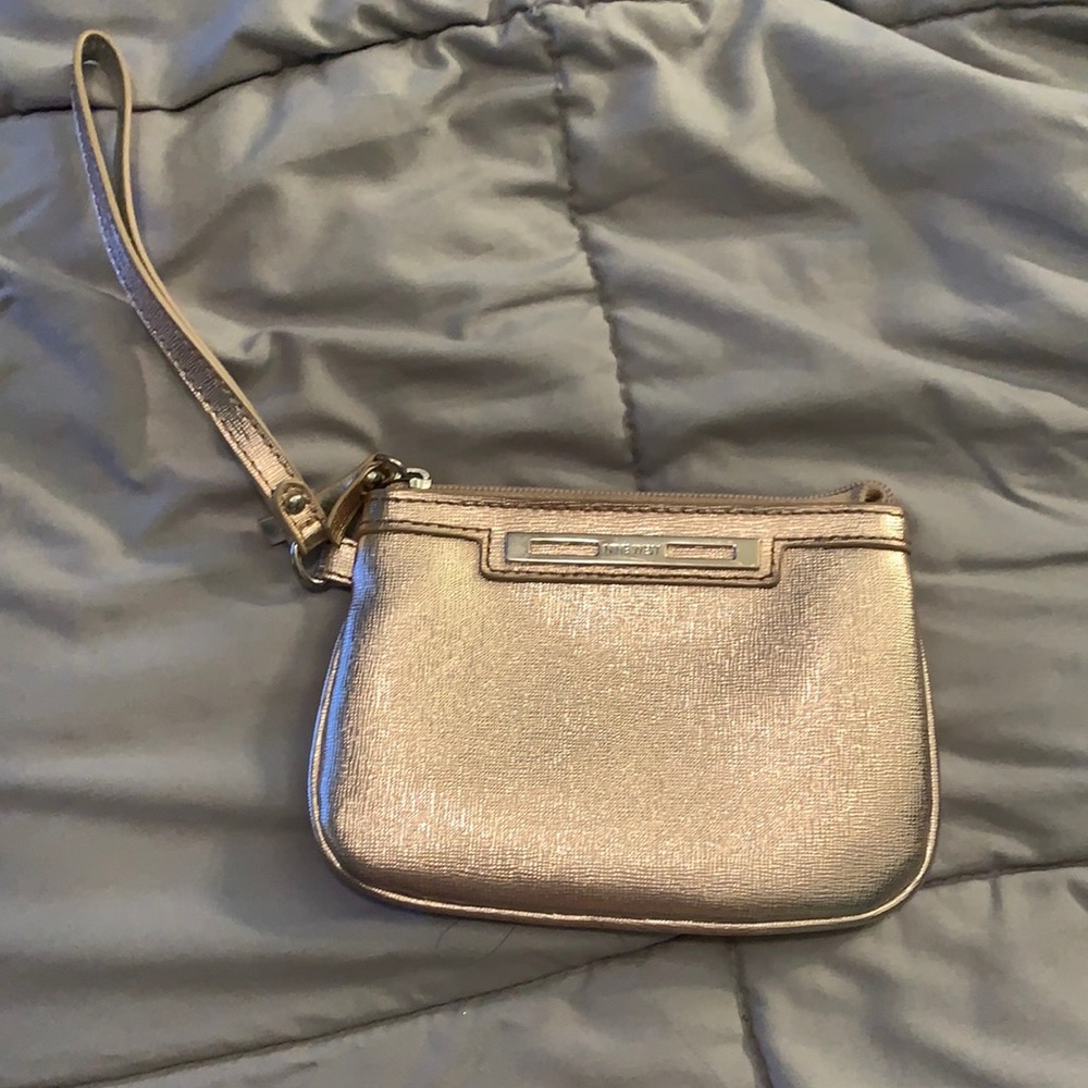 Rose gold Nine West wristlet